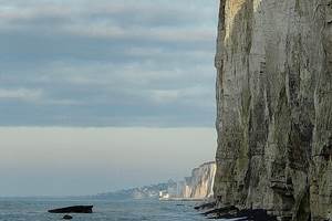 Les falaises Ault Baie de Somme Gites La Baie des Remparts France