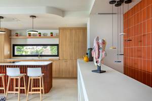 7 Oliveres Loft vers le niveau Patio