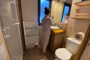 Salle de bain parentale