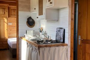Les terres de la chouette, kitchenette