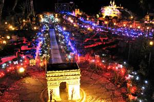 Les Champs-Elysées à Noël.