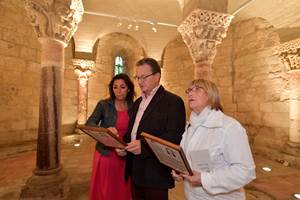 Visite nocturne Crypte