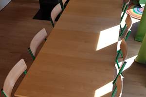 Cabane du Cerf, salle à manger