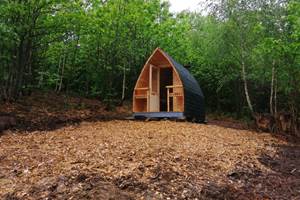 les bois de saint Auvent sauna dans les bois