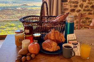 Les terres de la chouette, petit déjeuner sucré