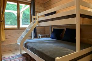 Chambre avec lit superposé pour 3 personnes