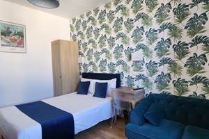 Chambre double confort au cœur de Biarritz