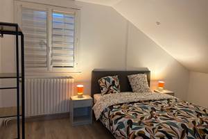Le Faré des Bruyères – Gîte à Guéret (Creuse) - Chambre double étage