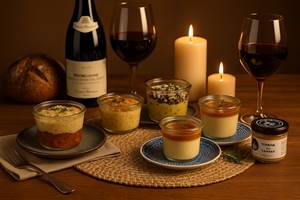 Menu tout compris pour deux personnes réalisé par meilleur ouvrier de france