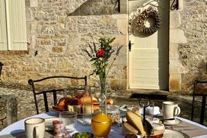 Petit-déjeuner gîte La Blanchie Haute