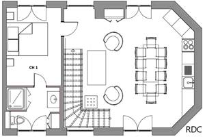 Plan Pigeonnier RDC