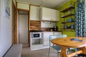 Cuisine ouverte sur le salon