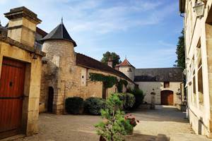 vue extérieurs manoir de l'Ecahauguette