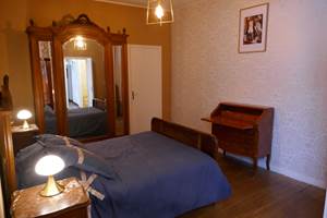 Chambre Klimt lit double