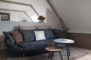 Le Colombier Bretagne, chambres d'hôtes Cabine de plage - canapé