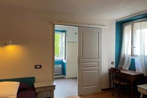 Hôtel du Clos Fleuri - Lourdes - Chambre triple confort RdC vue