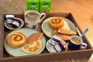 Petit-déjeuner Pour 2 personnes, photo non contractuelle