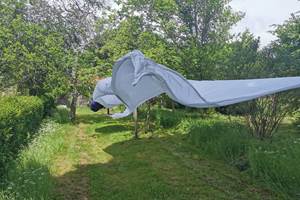 Nos draps sont lavés par nos soins et séchés au grand air