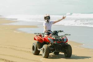 Découverte d’Agadir en quad entre plage et désert
