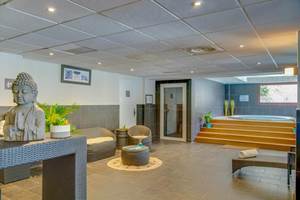 Espace détente de la résidence