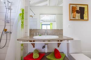 Iguane House villas & Micro Spa Villa Passion salle de douche chambre 2