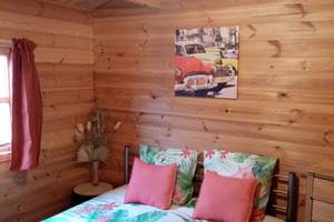 camping-la-perle-creuse-chalet Florida-6personnes-chambre double
