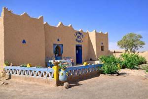 Façade de l'auberge