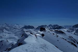 Sommet de Roche Noir en ski de rando par le refuge de Terre Rouge