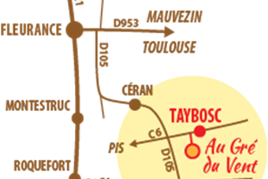Plan de situation Taybosc