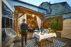 Nid Cosy Bordeaux - Terrasse, Miroir d'Ô