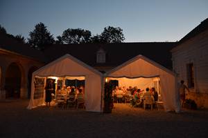 Soirée festive au gîte du château de la Caloterie