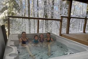 HY•Lødge Spa 6 personnes avec spa privatif