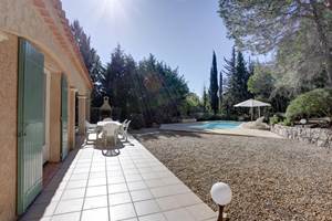 arrière de la villa