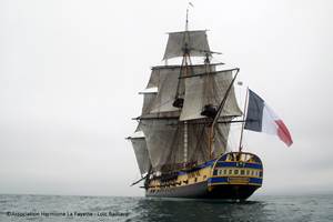 bateau l'hermione à la rochelle