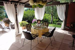 l'abri de la terrasse