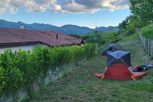 camping compostelle vélo