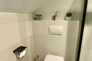 Salle de bain - Chambre Schoelcher - Douche à l'italienne et WC