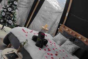 Dôme le flocon avec spa pyrénées (1)