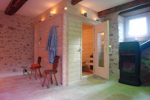 La Bigourd'in, Espace détente, le SAUNA