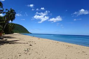 Plage de Grande Anse à 8 km du Domaine de Fanélie