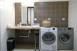 espace toilette optimisé - Résidence Heurtebise Jonzac - Appartement Bret
