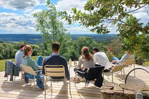Terrasse belvédère