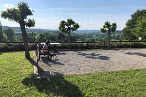 Domaine de la Chapelle en Corrèze, terrain de pétanque