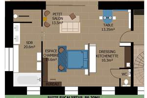 PLAN SUITE EUCALYPTUS