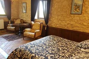 Chambre Lit King-Size - Accessible aux Personnes à Mobilité Réduite