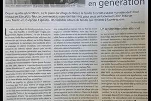 Article sur notre famille , 4eme génération