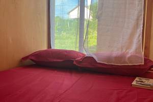 Couchage mezzanine rouge