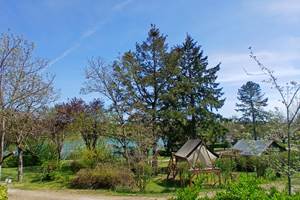 vue depuis le haut du camping