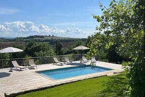 Piscine Gîte La Blanchie Haute