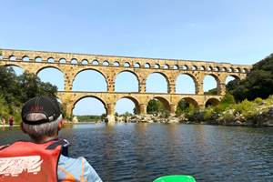 canoe pont du gard